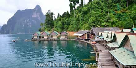 ทัวร์เขาสก เขื่อนเชี่ยวหลาน นอนแพสองคืน 4 วัน 2 คืน (Van)