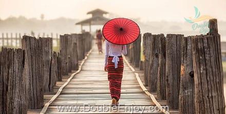 โปรแกรมทัวร์พม่า แกรนด์มัณฑะเลย์ สกายน์ อังวะ มิงกุน 3 วัน 2 คืน (PG)