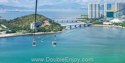 โปรแกรมทัวร์ฮ่องกง กระเช้านองปิง รีพัลส์เบย์ รวมบัตรดิสนีย์แลนด์ (ฟรีเดย์) 4 วัน 3 คืน (CX)
