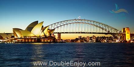 โปรแกรมทัวร์นิวซีแลนด์ ออสเตรเลีย 8 วัน 6 คืน (QF)