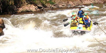 ทัวร์น่าน ล่องแก่งน้ำว้าตอนกลาง 120 กม. [พักรีสอร์ท] 3 วัน 1 คืน (Van)