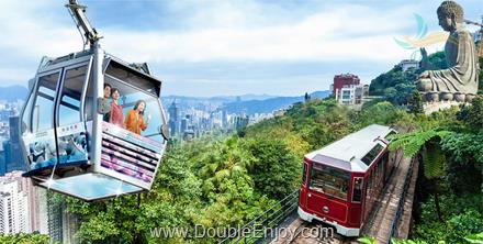 โปรแกรมทัวร์ฮ่องกง นองปิง พีคแทรม ดิสนีย์แลนด์ 3 วัน 2 คืน (CX)