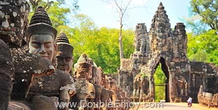 ทัวร์กัมพูชา ปราสาทนครวัด นครธม เกาะแกร์ พนมกุเลน 3 วัน 2 คืน (FD)