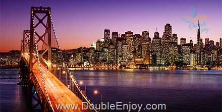 ทัวร์อเมริกาตะวันตก เข้าสวนสนุก พัก Las Vegas 2 คืน 9 วัน 6 คืน (JX)