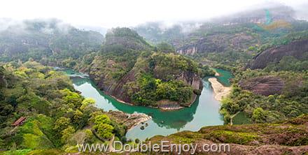 ทัวร์อู่อี๋ซาน เที่ยวอุทยานมรดกโลกอู่อี๋ซาน ล่องแพธารน้ำเก้าโค้ง 4 วัน 3 คืน (3U)