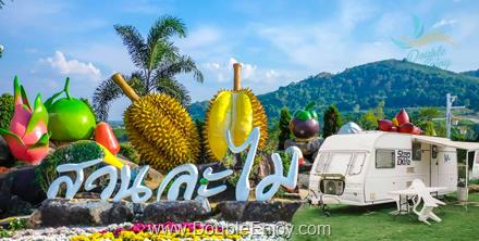 โปรแกรมทัวร์ระยอง บุเฟต์ผลไม้ [พักสวนละไม] 2 วัน 1 คืน (VAN)