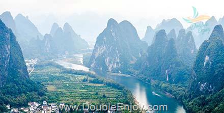 ทัวร์กุ้ยหลิน หยางซั่ว ล่องเรือใหญ่ชมแม่น้ำหลีเจียง 5 วัน 4 คืน (CZ)