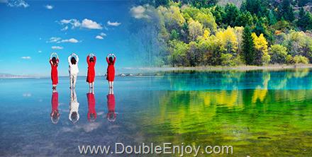 ทัวร์จิ่วจ้ายโกว หวงหลง ทะเลสาบชิงไห่ ทะเลเกลือฉาข่า [TG + บินภายใน] ไม่เข้าร้านรัฐบาล 8 วัน 7 คืน