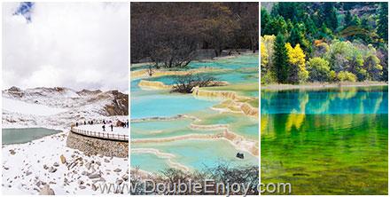 โปรแกรมทัวร์จีน ต๋ากู่ปิงชวน หวงหลง จิ่วจ้ายโกว (นั่งรถไฟ) เฉิงตู 6 วัน 5 คืน (TG)